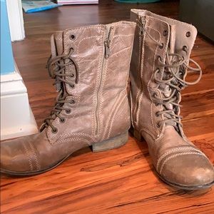 Steve Madden combat boots